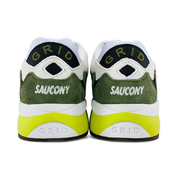 Saucony Grid Shadow 2 Essential White Green Men's Shoes Sneakers S70772-6 - Picture 6 of 11